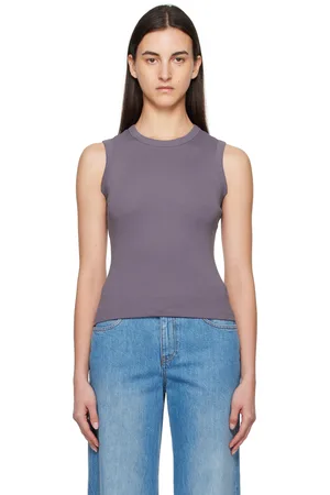 Flore Flore Purple Esmé Tank Top