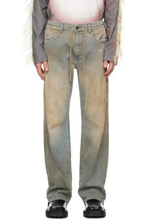 Diesel Blue Relaxed D-Reel Denim Joggjeans 068ql Jeans