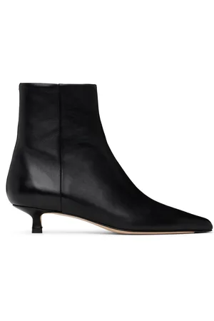 Aeyde Sofie Leather Ankle Boots