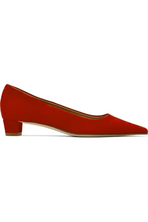 Aeyde Judi Kid Suede Heels