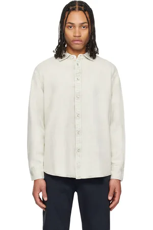 RAG&BONE Off-White Matthew Denim Shirt