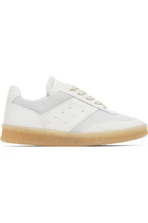 Maison Margiela Gray Lace-Up Sneakers