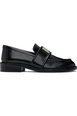 Acne Studios Black Leather Loafers