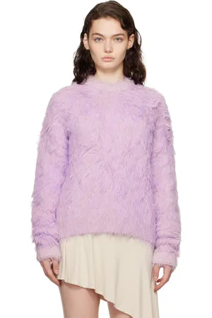 Acne Studios Purple Textured Sweater