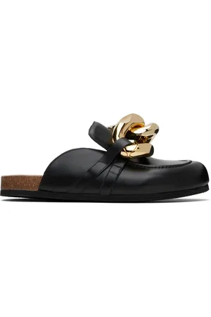 J.W.Anderson Black Chain Loafers