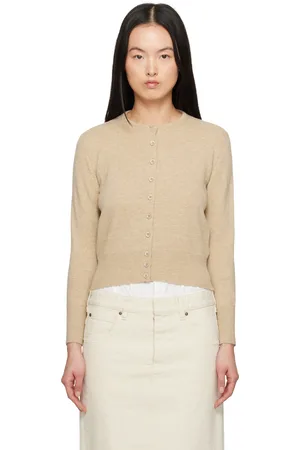 Maison Margiela Beige Wool Cardigan