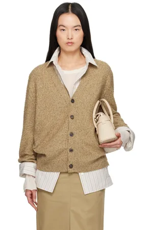 Maison Margiela Beige Pilling Cardigan