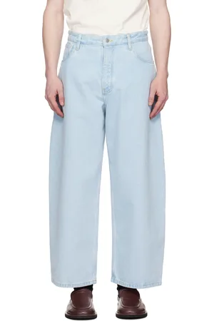 STUDIO NICHOLSON Blue Paolo Jeans