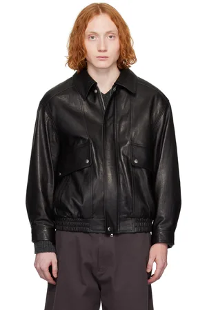DUNST Oversized Vintage Leather Jacket