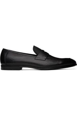 Tom Ford Supple Grain Leather Sean Penny Loafers