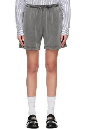 Acne Studios Black Cotton Shorts