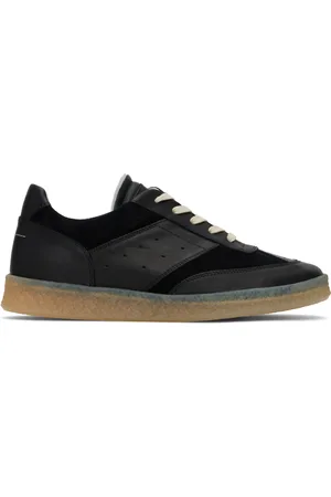 Maison Margiela Black 6 Court Sneakers