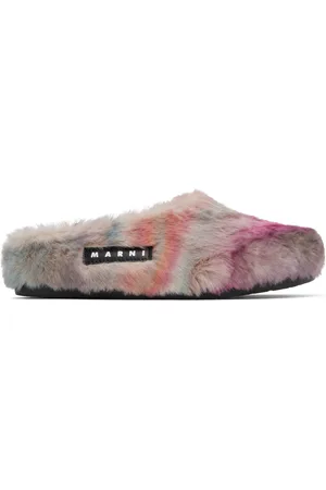 Marni SSENSE Exclusive Kids Multicolor Fussbett Sabot Mules