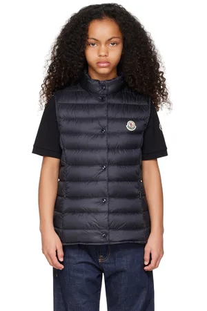 Moncler Kids Navy Liane Down Vest