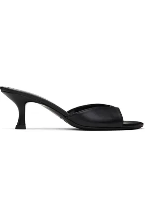 Staud Black Brigitte Heeled Sandals