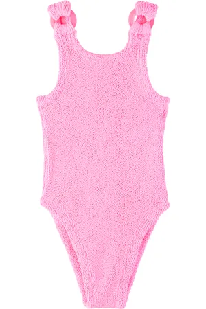 Hunza G Baby Pink Domino Swimsuit