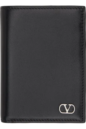 VALENTINO GARAVANI Black VLogo Signature Card Holder