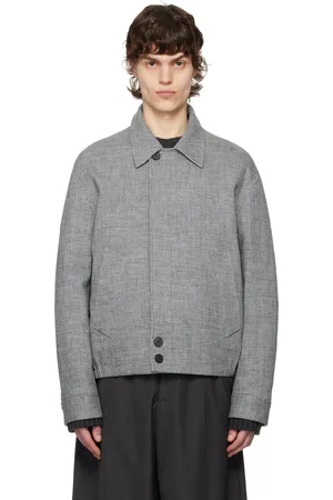 Lanvin Gray Linen Jacket