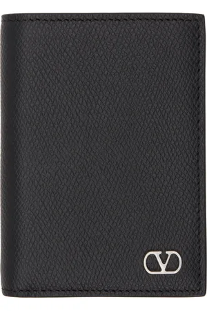 VALENTINO GARAVANI Black VLogo Signature Card Holder