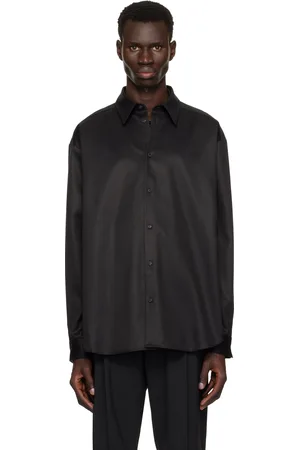 HUGO BOSS Black Twill Shirt
