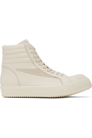 Rick Owens Off-White Hollywood High Vintage Sneaks Sneakers