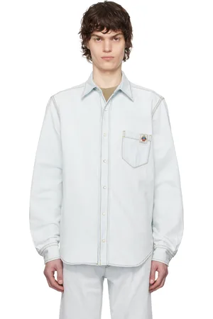 Bally Blue Faded Denim Shirt