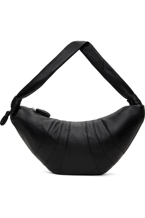 LEMAIRE Black Large Croissant Bag