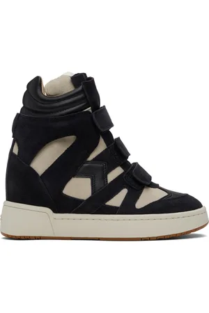 Isabel Marant Black & Gray IM3 Sneakers