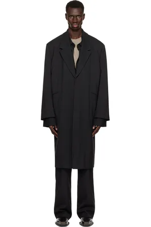 Entire Studios Black Single Breasted Coat