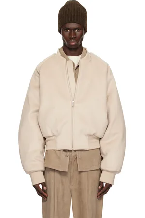 Entire Studios Off-White Raglan Bomber Jacket