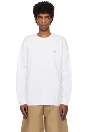 Carhartt White Chase Long Sleeve T-shirt