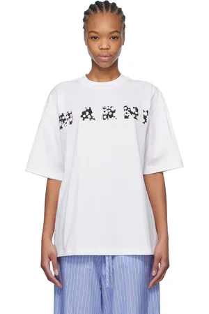 Marni White Pop Fields Logo T-shirt