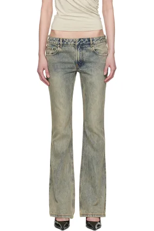 Entire Studios Blue Slim-Flared Jeans