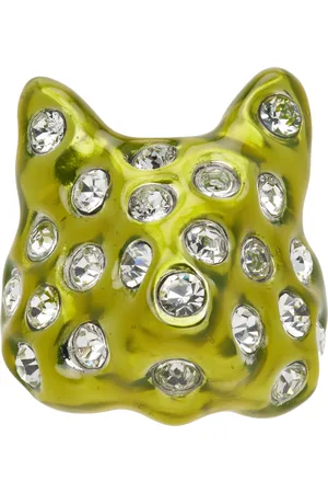 Collina Strada Khaki Puffy Bunny Ring