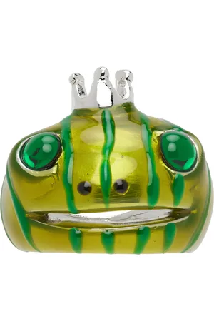 Collina Strada Khaki Frog Prince Ring