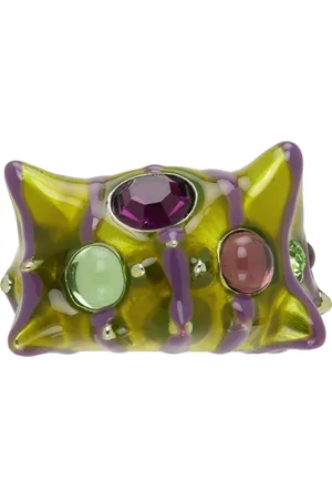 Collina Strada Khaki Alien Ring