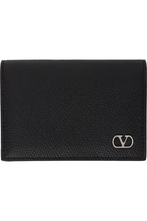 VALENTINO GARAVANI Black VLogo Signature Card Holder
