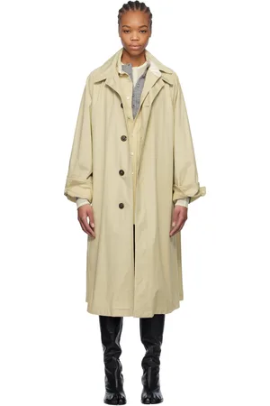 Maison Margiela Beige Layered Trench Coat