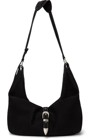 MARGE SHERWOOD Black Belted Bag