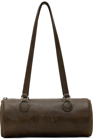 MARGE SHERWOOD Brown Log Medium Bag
