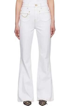 Ganni White Goddi HW Jeans