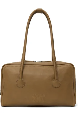MARGE SHERWOOD SSENSE Exclusive Brown Soft Boston Bag