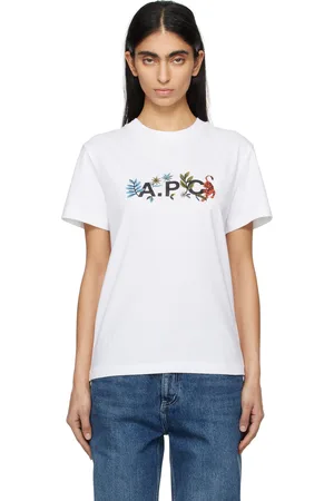 A.P.C. White Auguste T-shirt