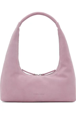 MARGE SHERWOOD Purple Integrated Strap Shoulder Bag