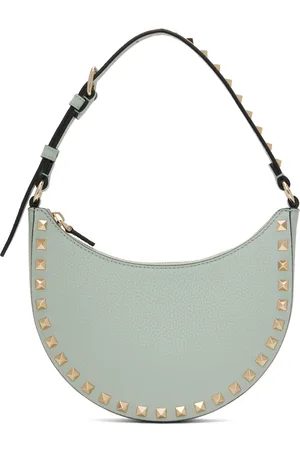 VALENTINO GARAVANI Blue Mini Rockstud Bag