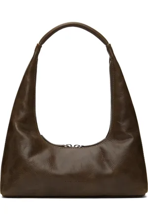 MARGE SHERWOOD Brown Integrated Strap Shoulder Bag