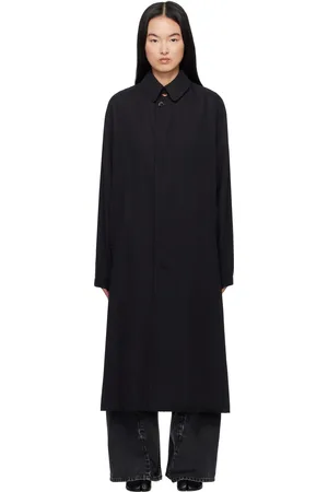 Maison Margiela Black Peached Trench Coat