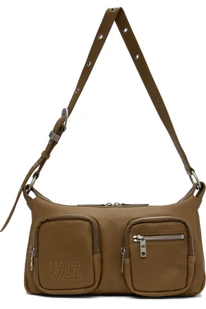 MARGE SHERWOOD Brown Outpocket Bag