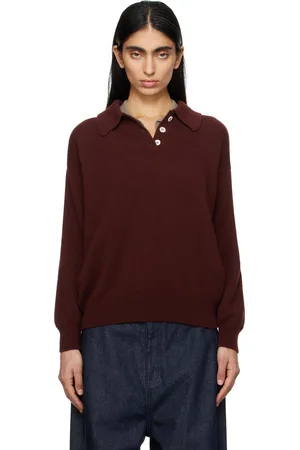 &Daughter Burgundy Edith Polo