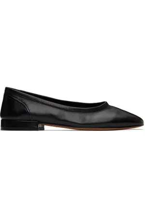 MARYAM NASSIR ZADEH Black Serafina Ballerina Flats